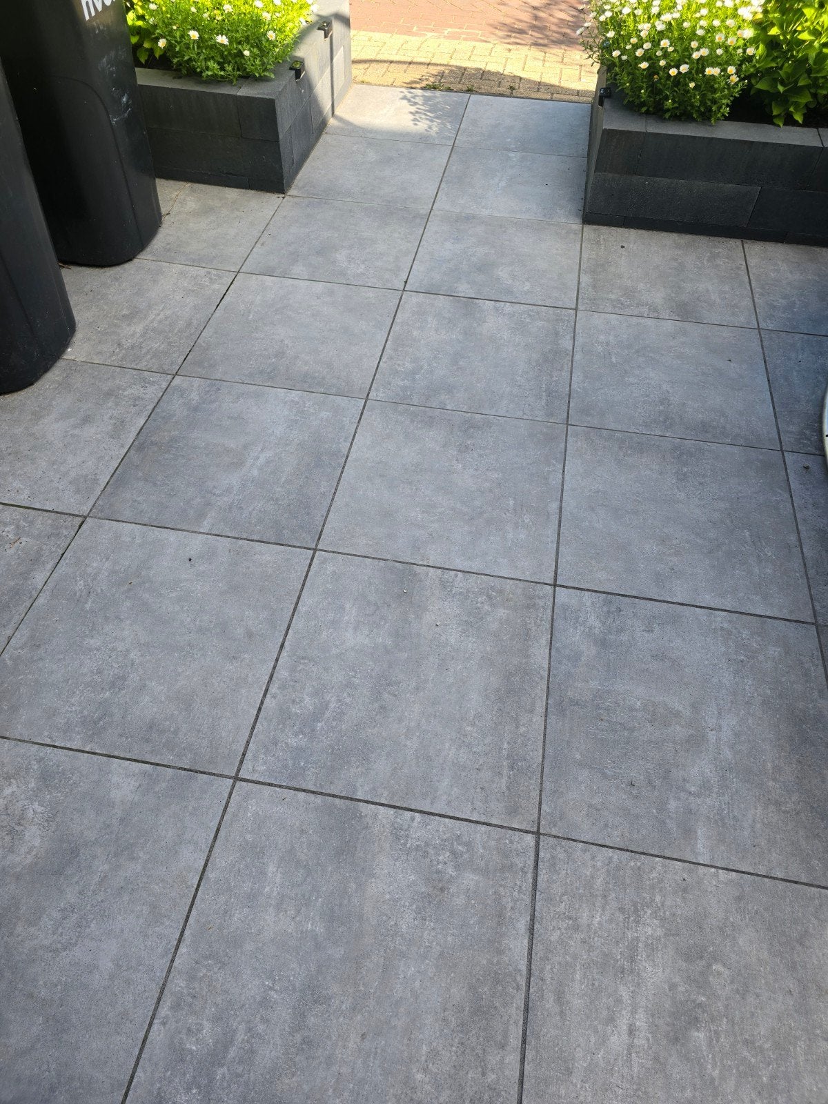 7 MBI GeoCeramica 60x60x4 cm Evoque Greige tegels, 60 cm of meer, 60 cm of meer, Ophalen of Verzenden, Zo goed als nieuw
