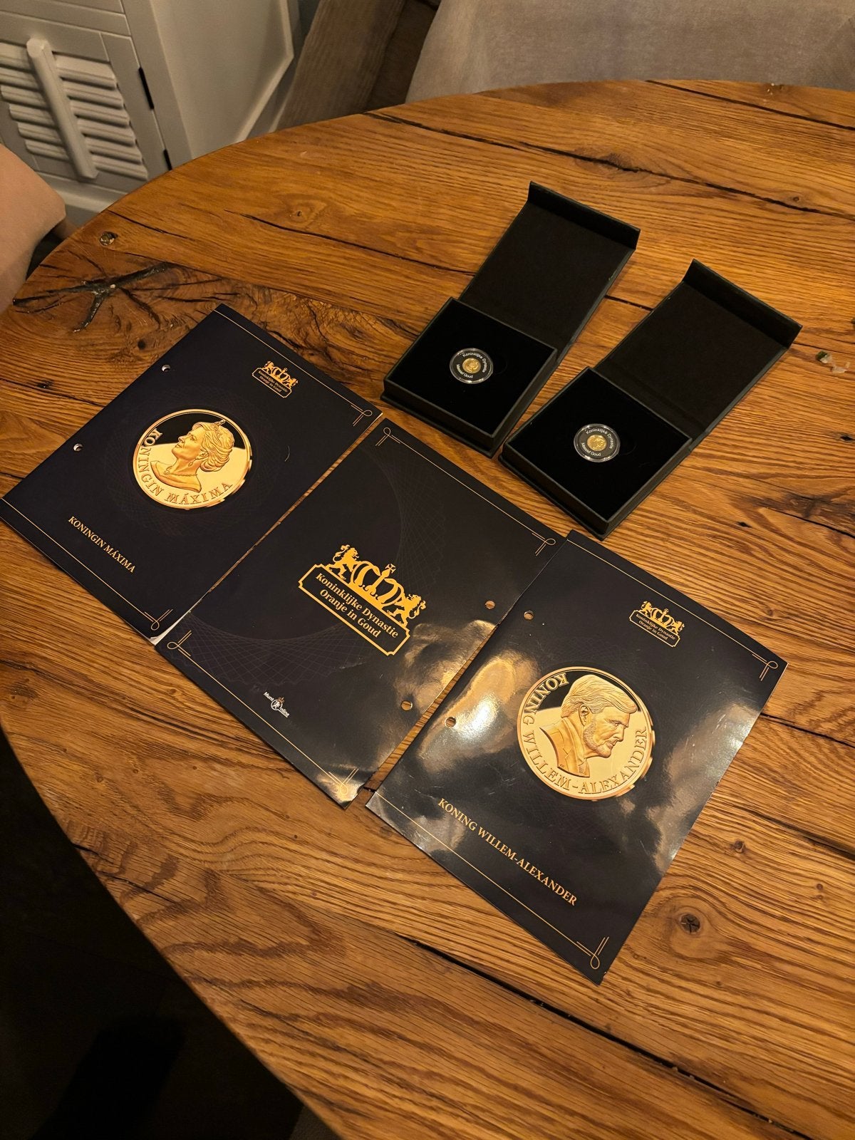 Gouden munten Willem-Alexander & Koningin Máxima, Setje, Koning Willem I, Goud, Overige waardes
