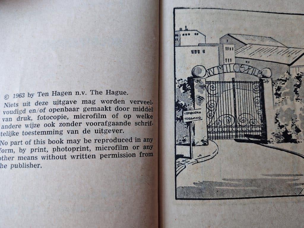 dick bos 1963  deel 17 Hoogspanning, Boeken, Gelezen, Alfred Mazure, Eén stripboek, Ophalen of Verzenden