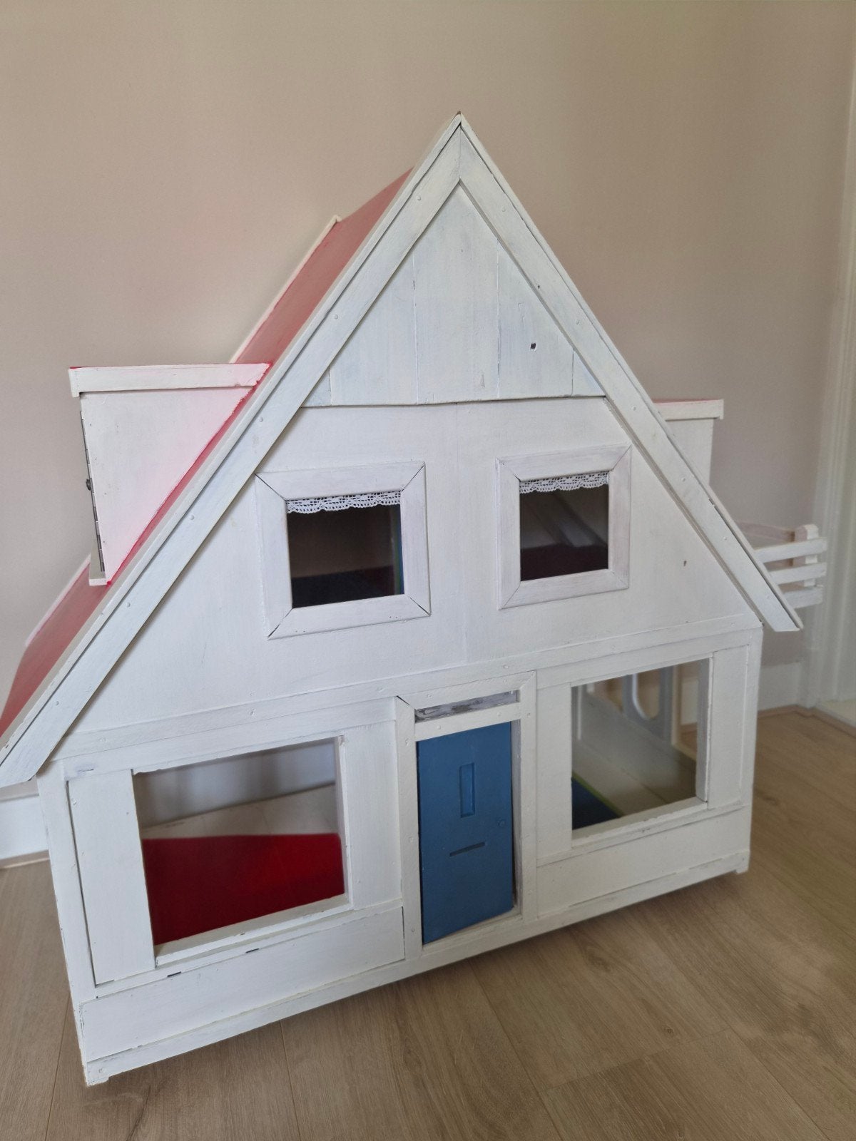 Groot houten poppenhuis, Verzamelen, Ophalen, Poppenhuis