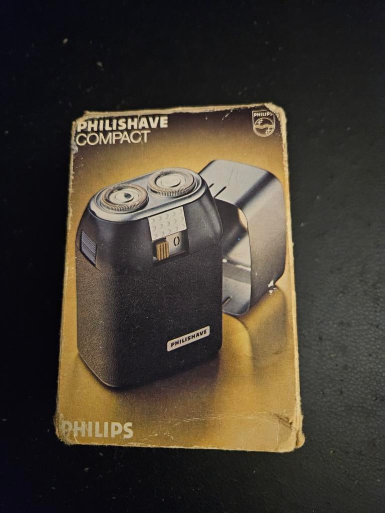 Vintage philishave compact scheerapparaat, Verzamelen, Ophalen of Verzenden, Persoonlijke verzorging