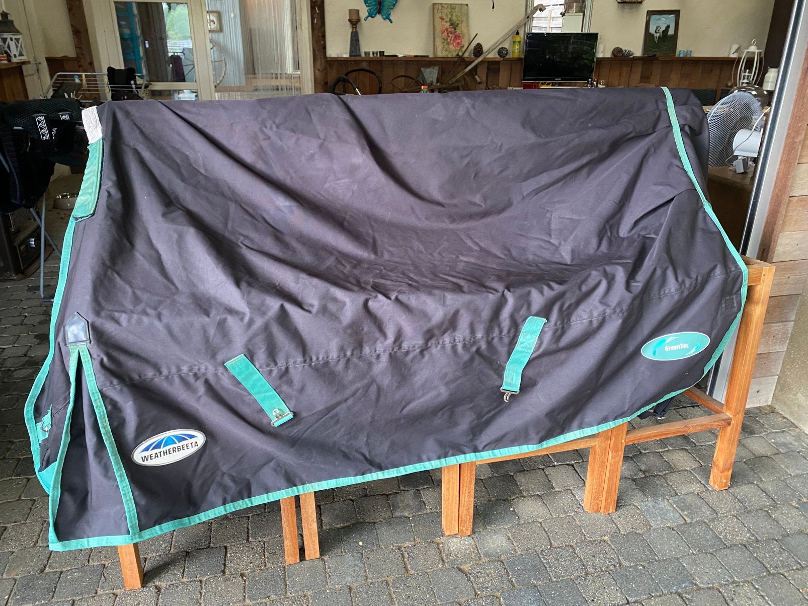 WEATHERBEETA,GREEN-TEC900D, afneembare hals, 50G zwart/groen, Ophalen of Verzenden, Zo goed als nieuw