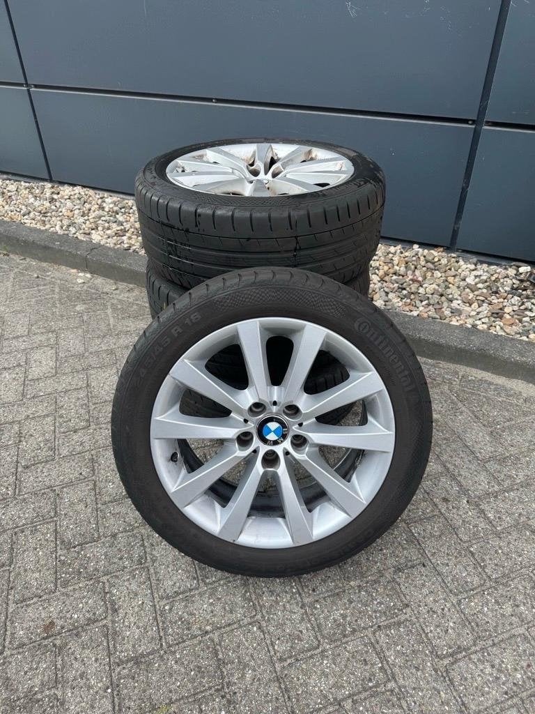 Originele BMW lichtmetalen velgen, Styling 328 / V-spaak 328, Ophalen, 18 inch, Banden en Velgen, Personenwagen