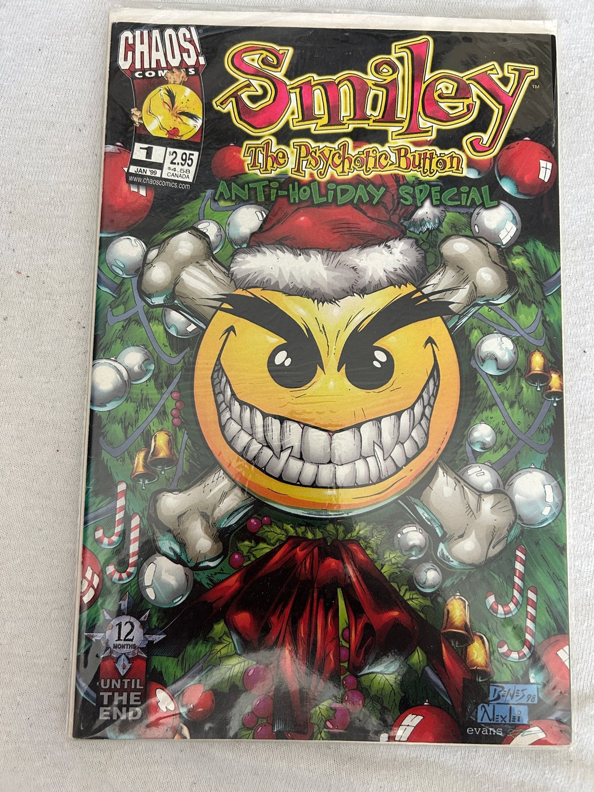Smiley: The Psychotic Button Anti-Holiday Special Comic, Eén comic, Ophalen of Verzenden, Zo goed als nieuw, Amerika