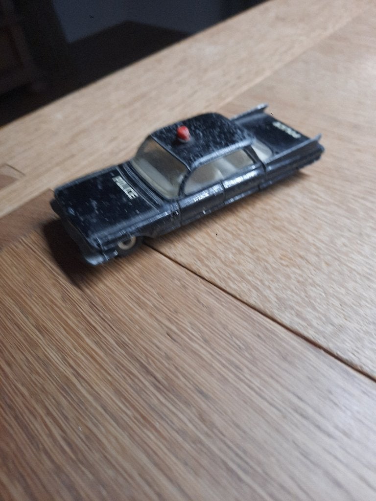 Dinky Toys. Cadillac. Police, Ophalen of Verzenden, Gebruikt, Auto, Dinky Toys