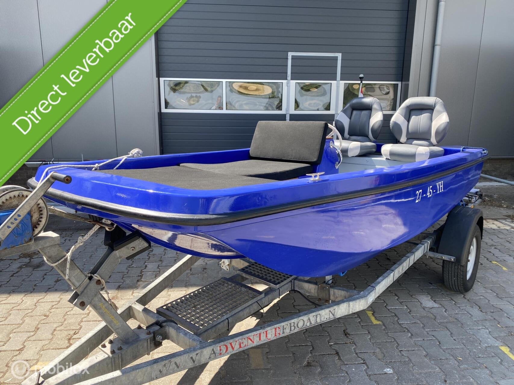 Fiberplast 410 / Consoleboot / Trailer, Gebruikt