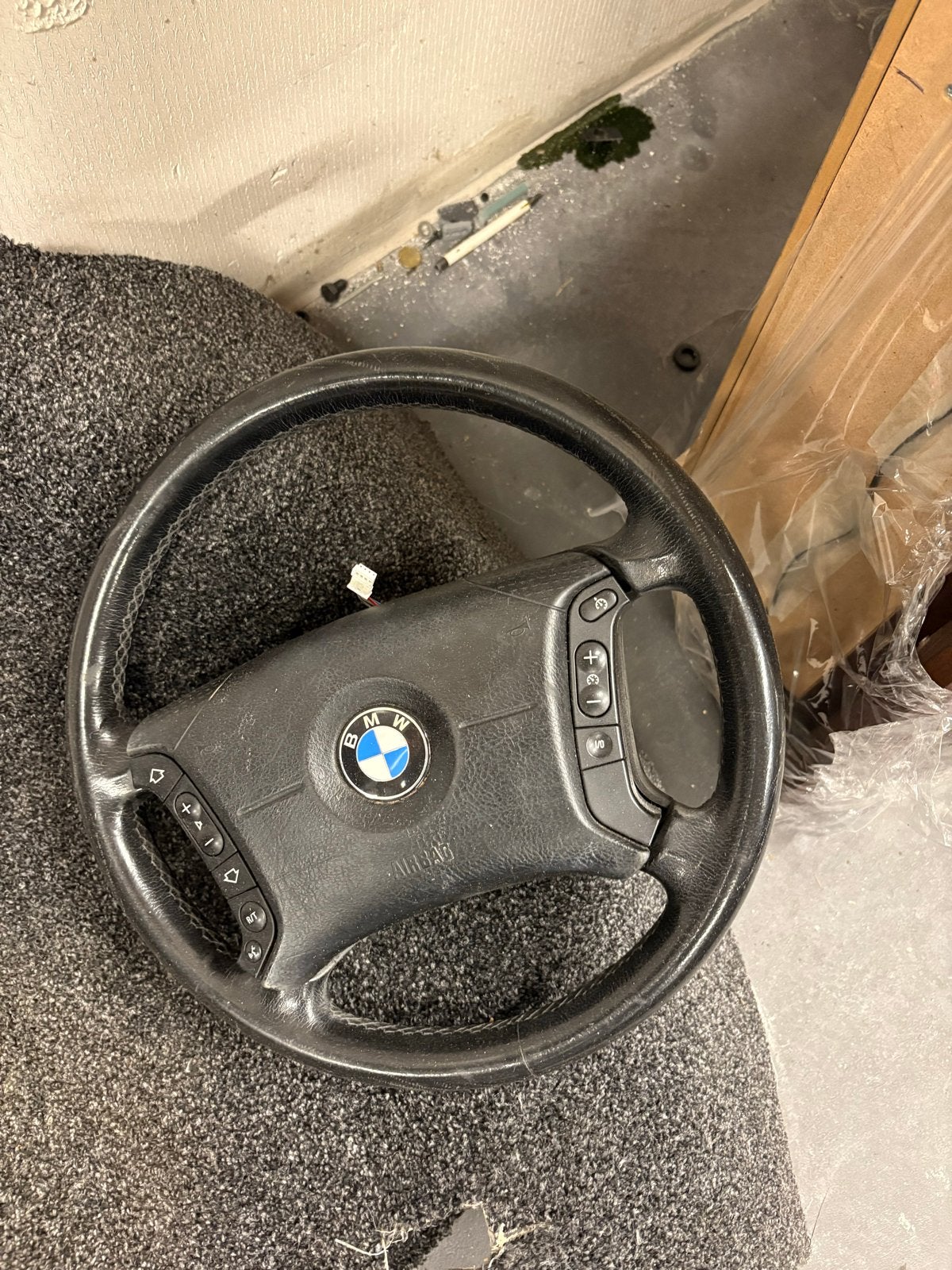 BMW E39 5 Serie Stuurwiel met Airbag en Bediening, Ophalen of Verzenden, Gebruikt, BMW