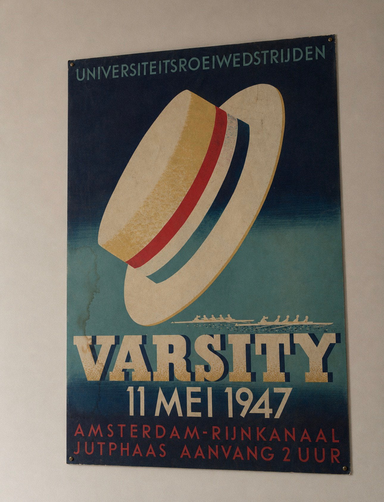 Varsity - 1947, Verzamelen, Posters, Ophalen of Verzenden, Zo goed als nieuw, A1 t/m A3, Film en Tv