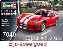 Modelbouw Revell 1:25 DODGE VIPER GTS (1993) 7040 modelauto, Ophalen of Verzenden, Nieuw, Auto, Revell