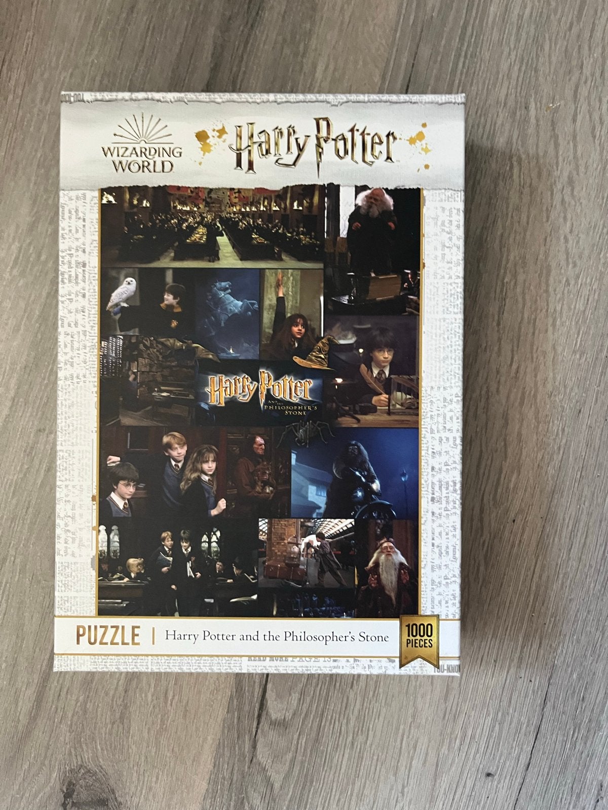 Harry Potter en de Steen der Wijzen Legpuzzel 1000 stukjes, Ophalen of Verzenden, 500 t/m 1500 stukjes, Nieuw, Legpuzzel