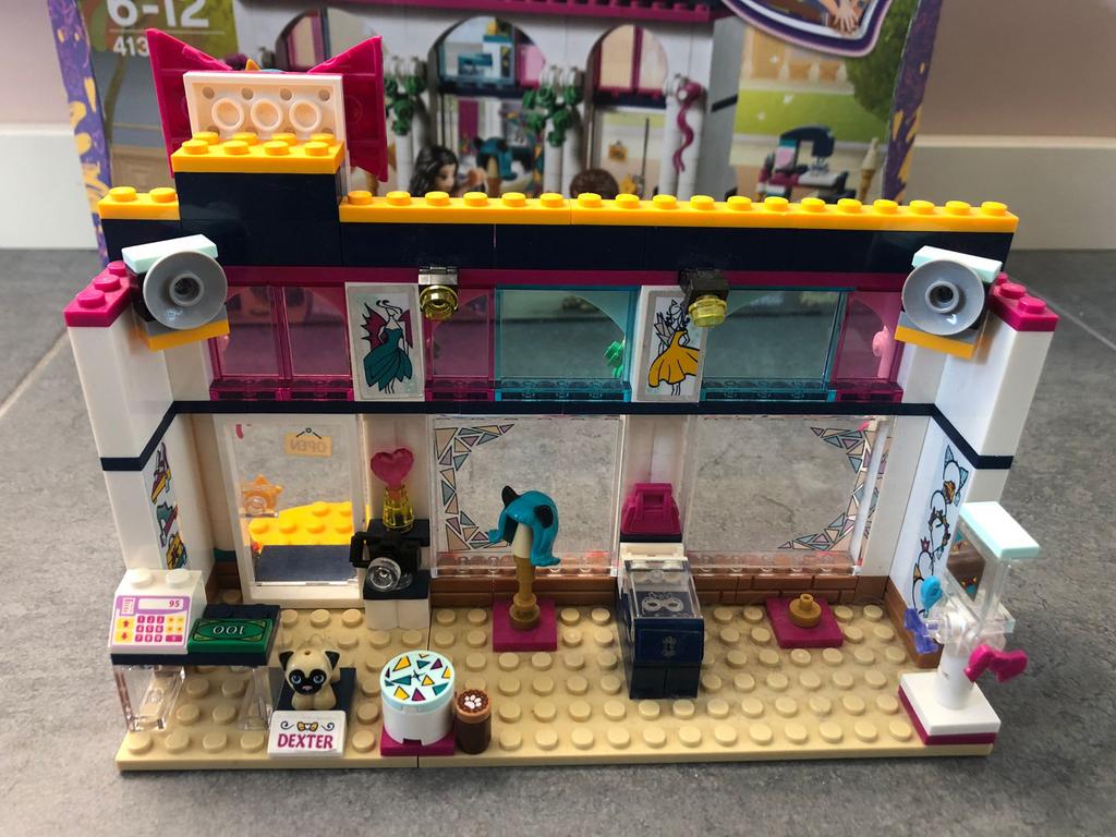 Lego Friends 41344 Andrea's Accessoireswinkel, Ophalen of Verzenden, Gebruikt, Complete set, Lego