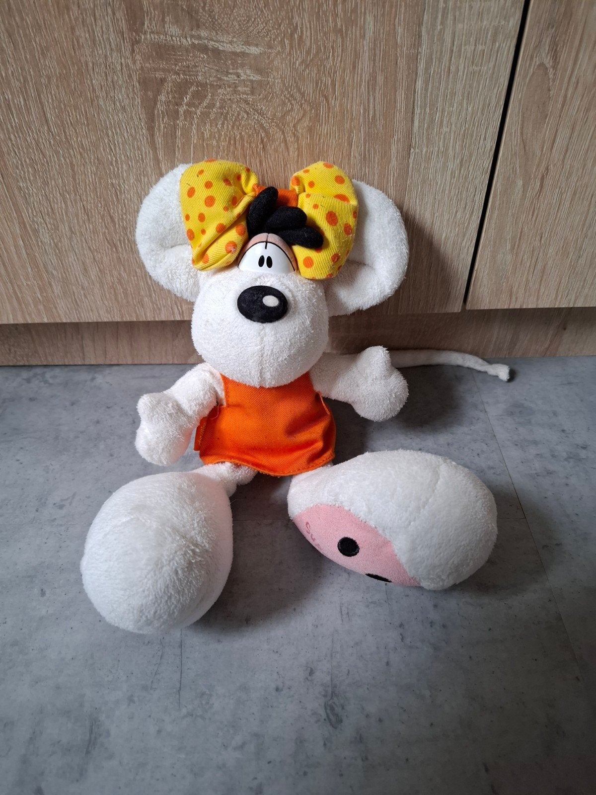 Knuffel van diddlina, Ophalen of Verzenden, Gebruikt, Knuffel