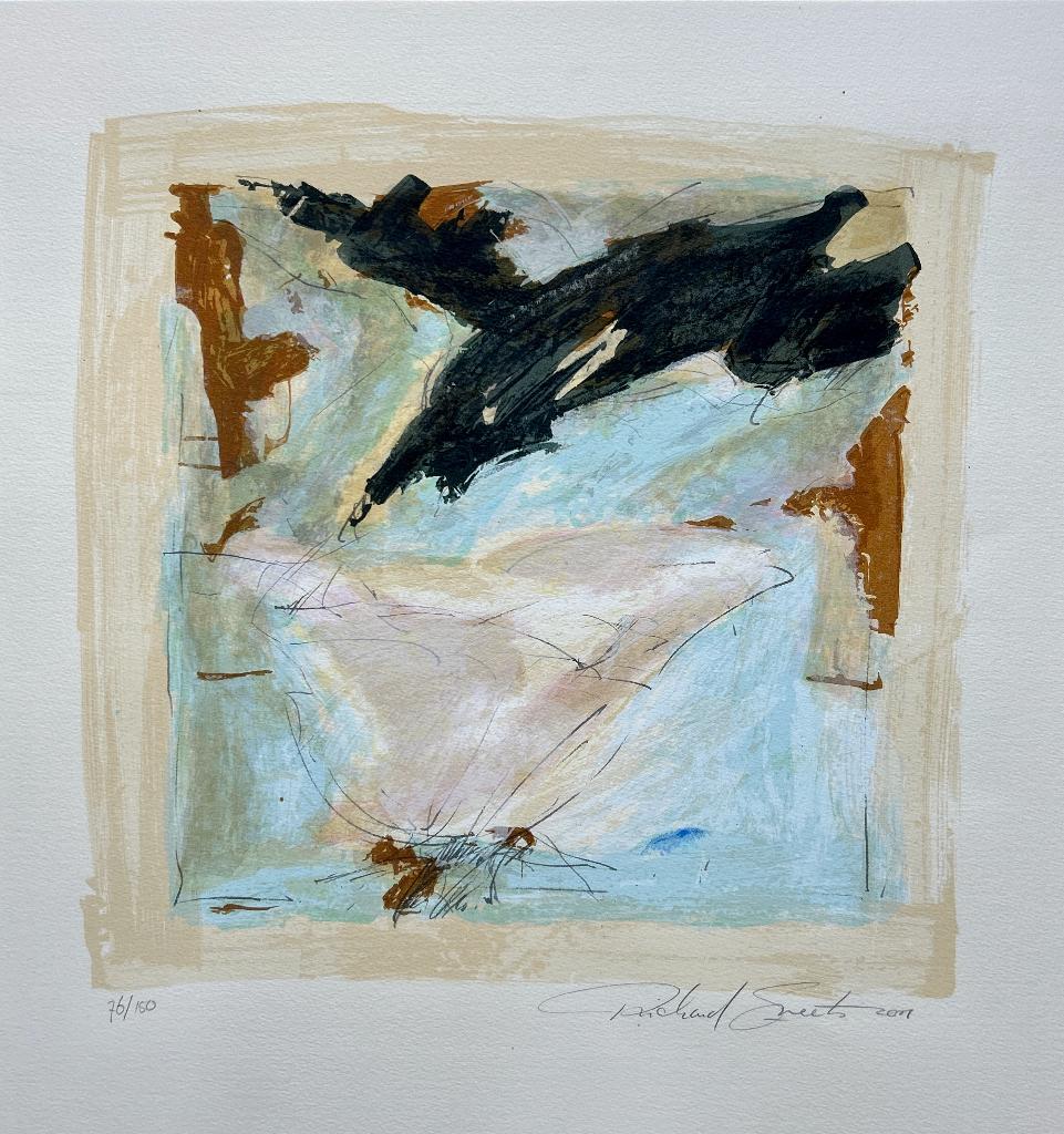 Zeefdruk Richard Smeets  ZOMEROPRUIMING, Antiek en Kunst, Kunst | Litho's en Zeefdrukken, Verzenden