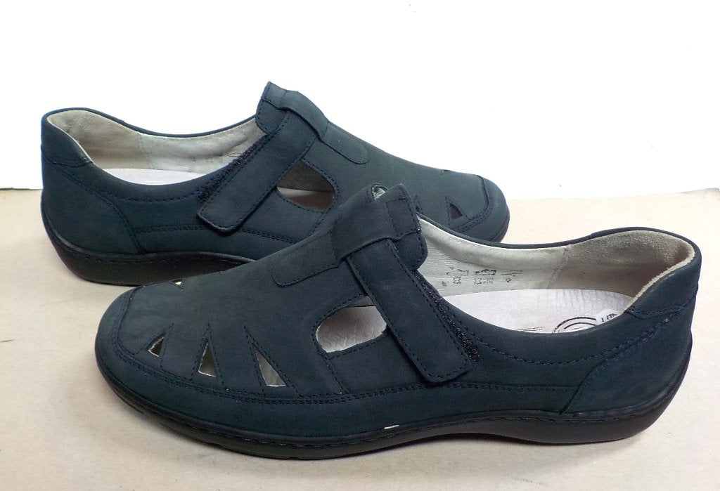 Blauwe bandschoen Waldläufer 38, Kleding | Dames, Blauw, Nieuw, Lugina Schuhfabrik GmbH, Info@lugina.de