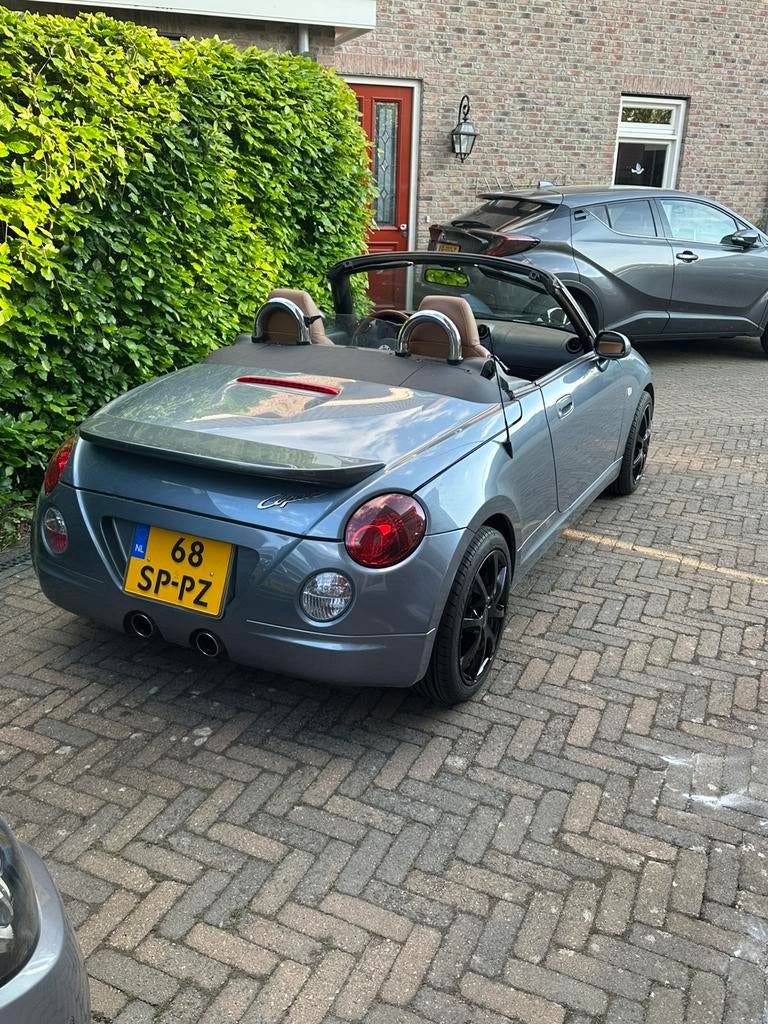 Daihatsu Copen 1.3 Origineel NL!! 2006 Grijs | evt 0.7 groen, Voorwielaandrijving, Stoelverwarming, 4 cilinders, Cabriolet