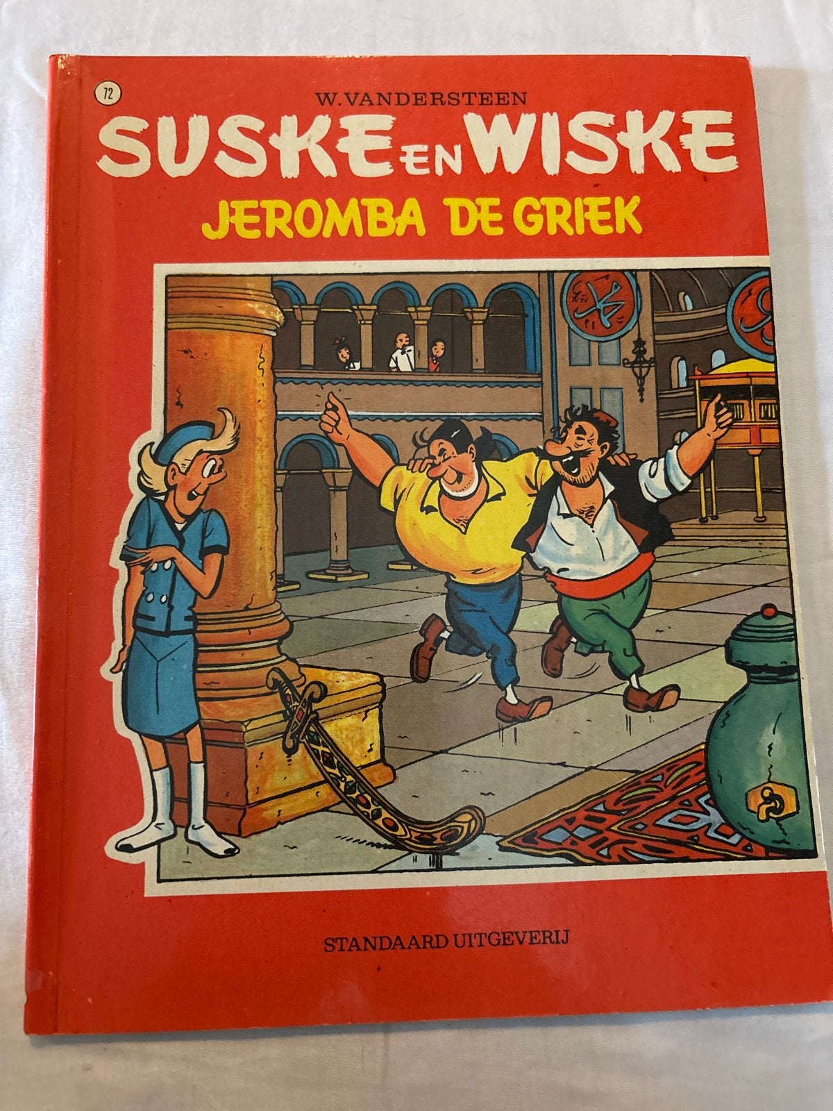 Suske en Wiske - Jeromba de Griek (nr. 72) 1971, Eén stripboek, Ophalen of Verzenden, Zo goed als nieuw