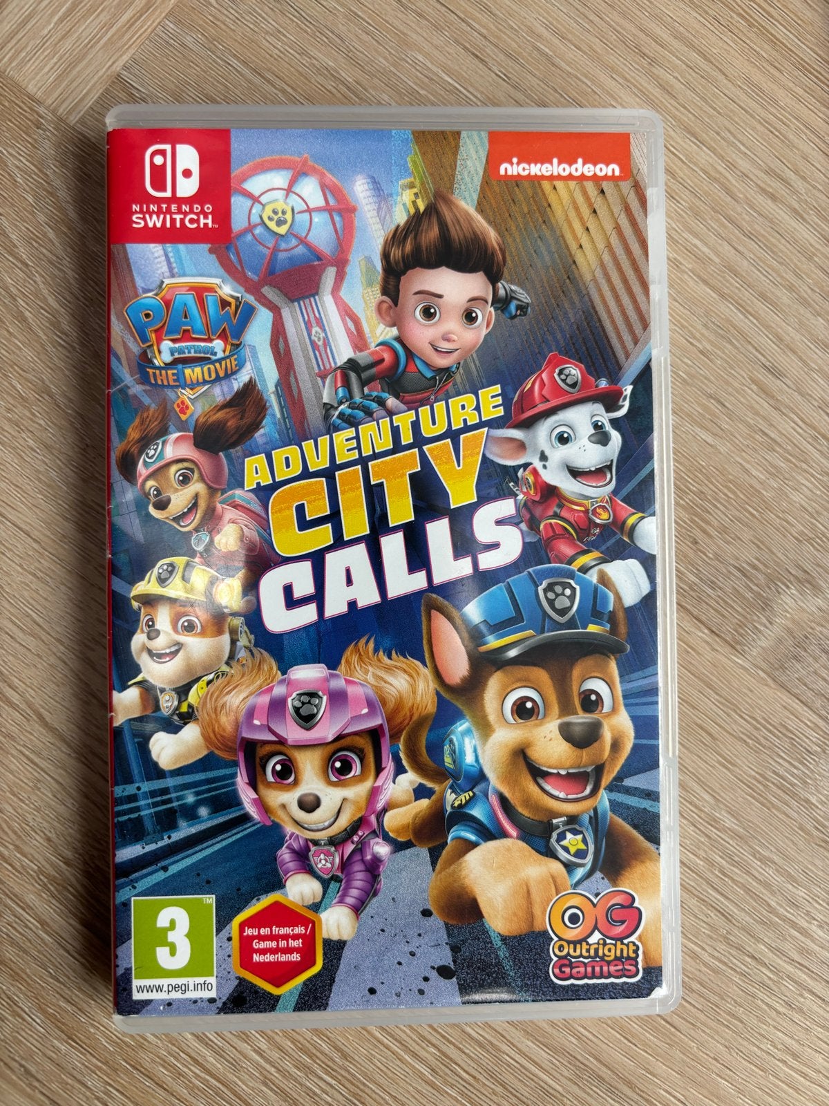 Paw patrol adventure city calls nitendo switch, 1 speler, Zo goed als nieuw, Vanaf 3 jaar, Ophalen