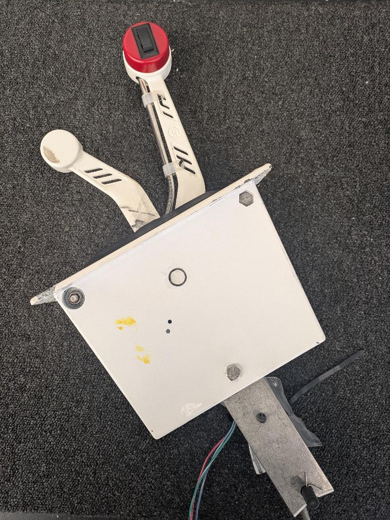 Livorsi throttle shifter met trim gashendel mercury racing, Ophalen of Verzenden, Gebruikt, Motor en Techniek