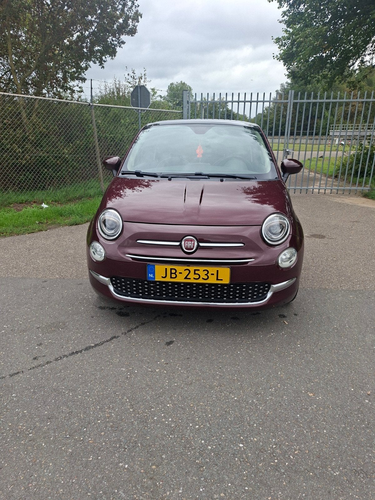 Fiat 500 te Koop, Auto's, Stof, Parkeersensor, Handgeschakeld, Grijs
