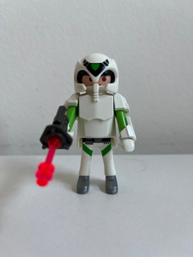 Playmobil Special Agent/Astronaut met Laser, Kinderen en Baby's, Losse onderdelen, Ophalen of Verzenden, Zo goed als nieuw, Figuren