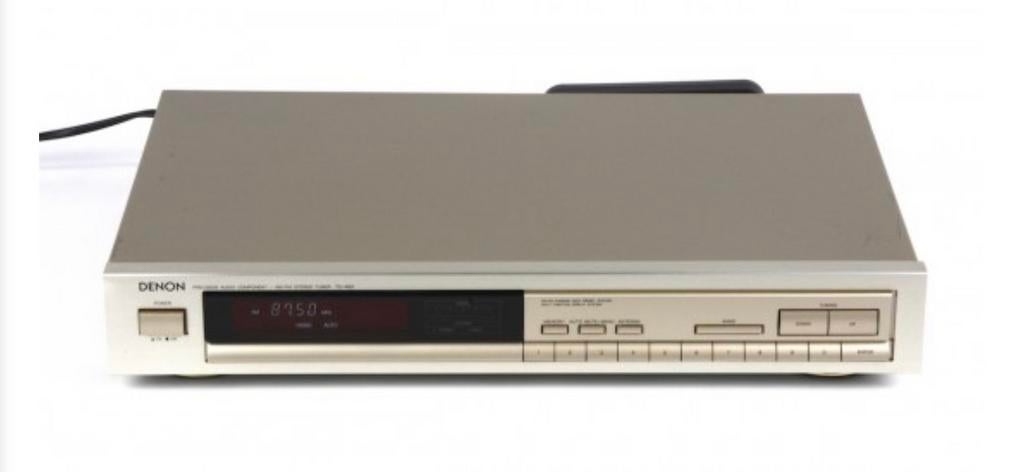 Denon TU-460 FM AM Tuner | Champagne, Ophalen of Verzenden, Gebruikt