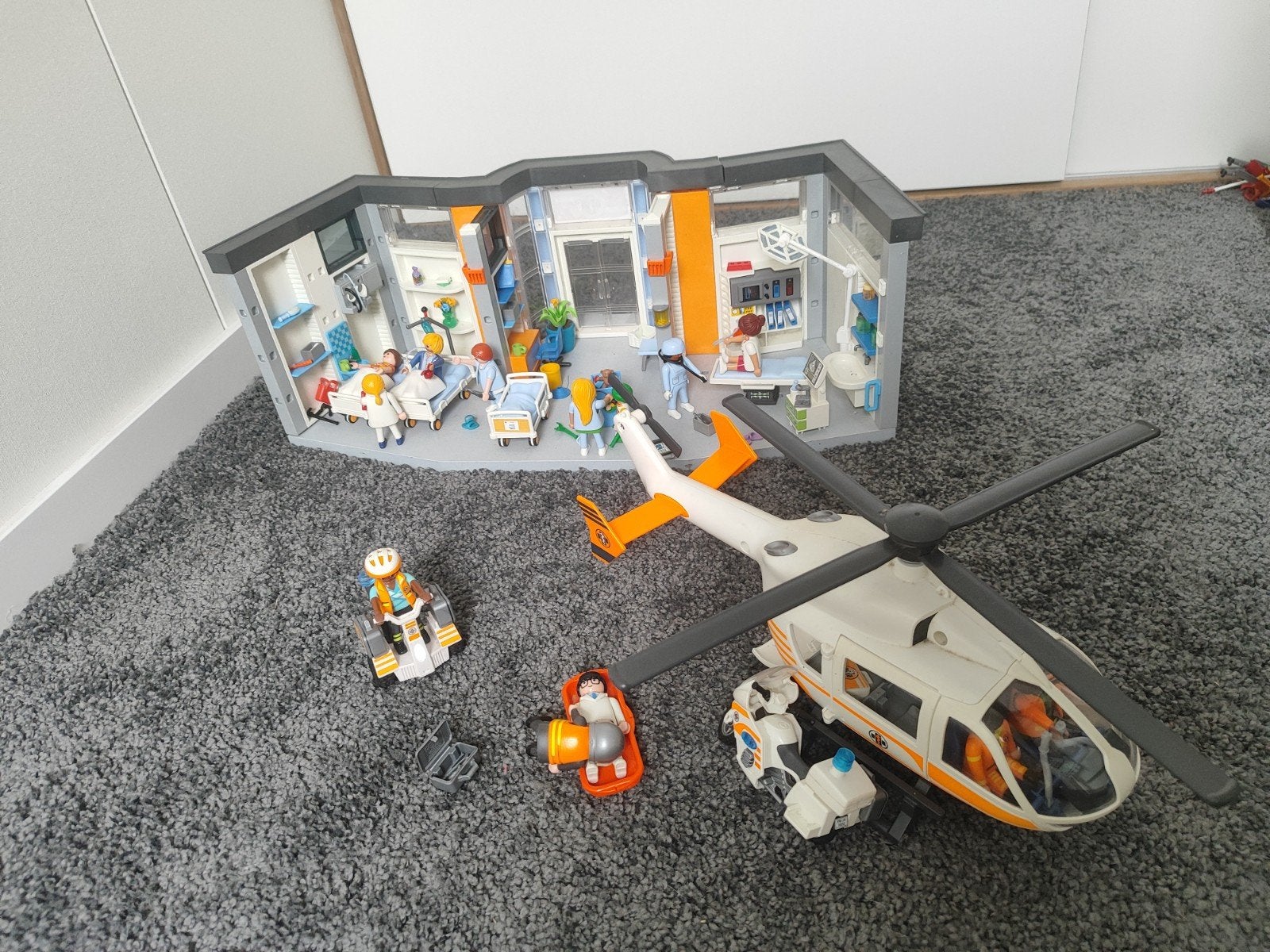 Playmobil ziekenhuis city life meerdere sets, Ophalen of Verzenden, Gebruikt, City life, Overige typen