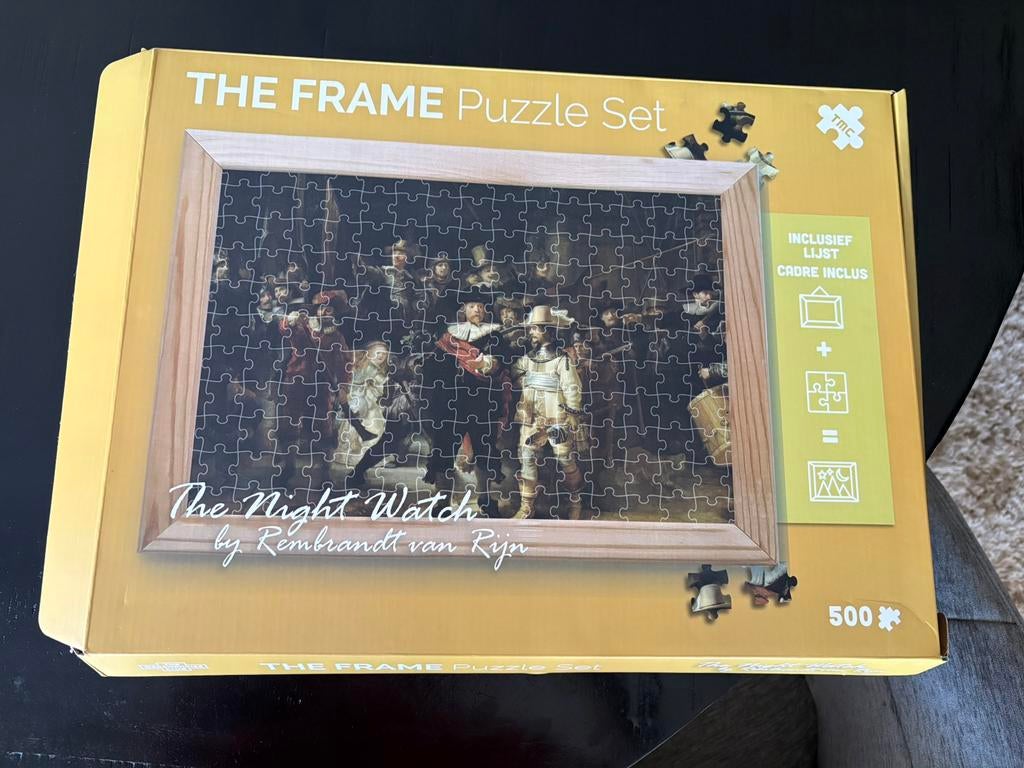 De nachtwacht puzzel, Ophalen, Zo goed als nieuw