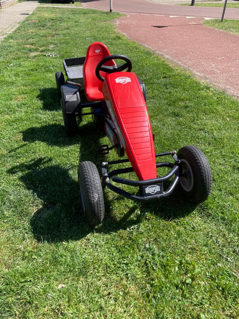 Berg Skelter xl met aanhanger, Ophalen, Gebruikt, Berg, Met kar of aanhanger