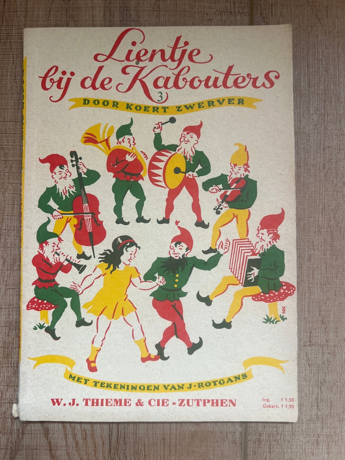 Lientje bij de Kabouters III - Koert Zwerver (2e leerjaar), Boeken, Ophalen of Verzenden, Gelezen