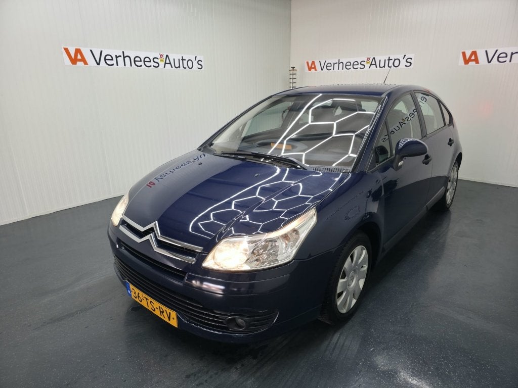 Citroen C4 1.6-16V Image, Stof, Gebruikt, 4 cilinders, Blauw