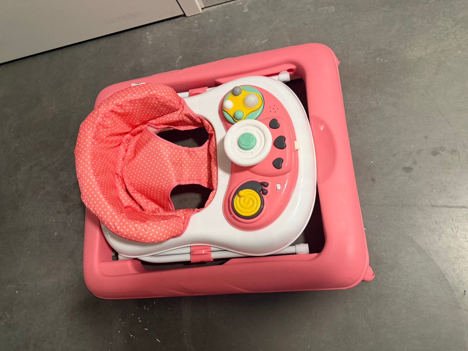 Loopstoel roze, Ophalen, Zo goed als nieuw, Overige typen