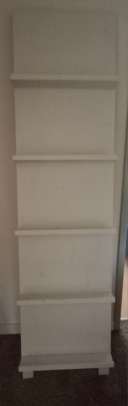 Wandrek/Pronkrek VT wonen, wit, Ophalen, Met plank(en), Gebruikt, 200 cm of meer