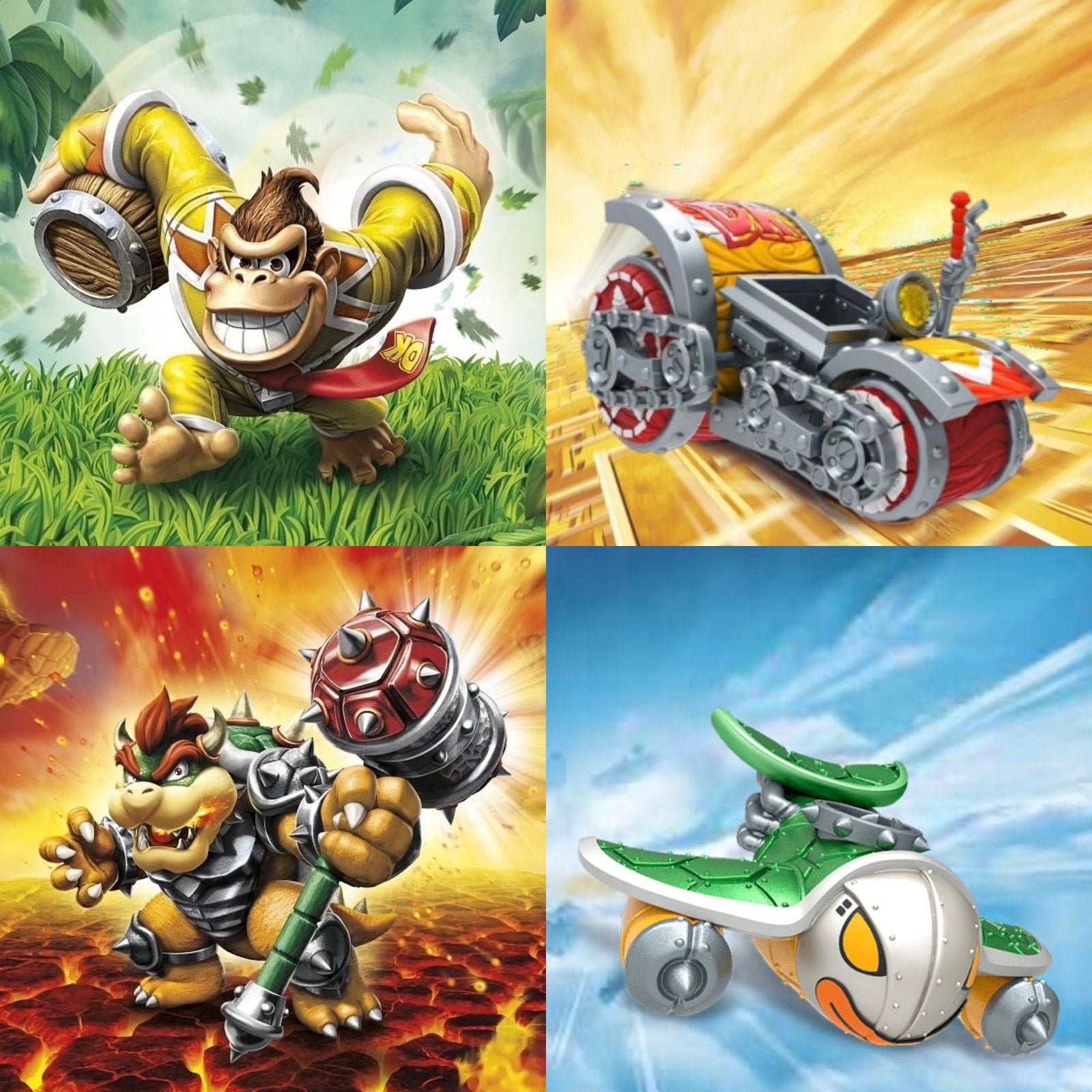 Donkey Kong - Bowser - Skylanders Superchargers, Avontuur en Actie, Activision Blizzard International B.V., Eén computer, Zo goed als nieuw