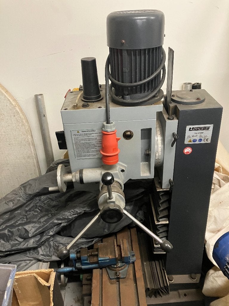 Kolomboor machine Boorfreesmachine huvema hu45dm, Ophalen of Verzenden, Zo goed als nieuw, Kolomboormachine