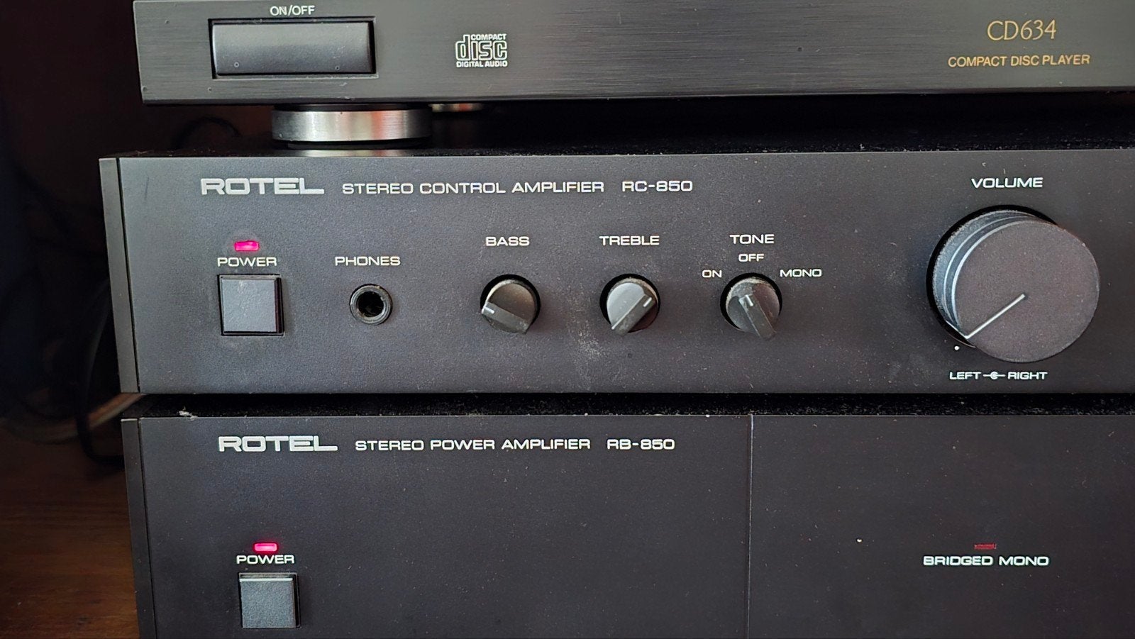 Rotel RC-850 voorversterker, Audio, Tv en Foto, Versterkers en Receivers, Overige merken, Gebruikt, Ophalen of Verzenden, 120 watt of meer