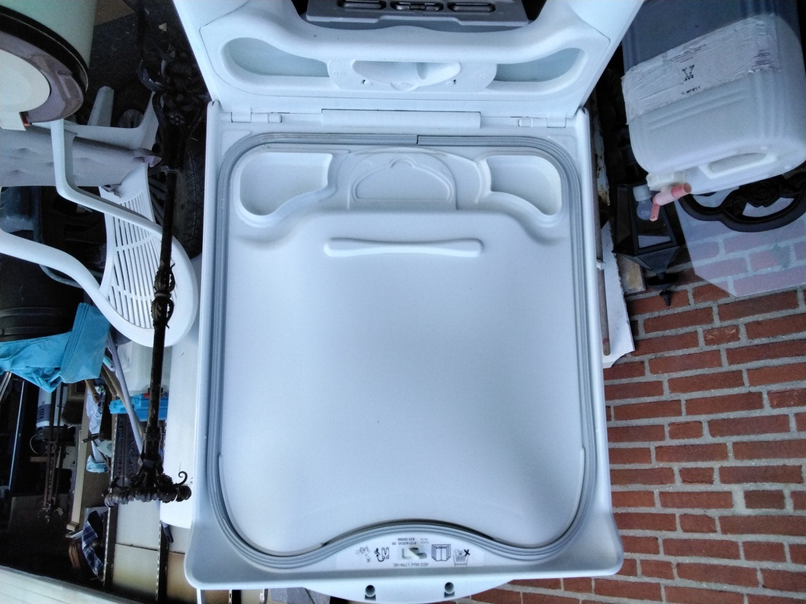 AEG wasmachine bovenlader. Nauwelijks gebruikt., Witgoed en Apparatuur, Wasmachines, Ophalen of Verzenden, Zo goed als nieuw, 1200 tot 1600 toeren
