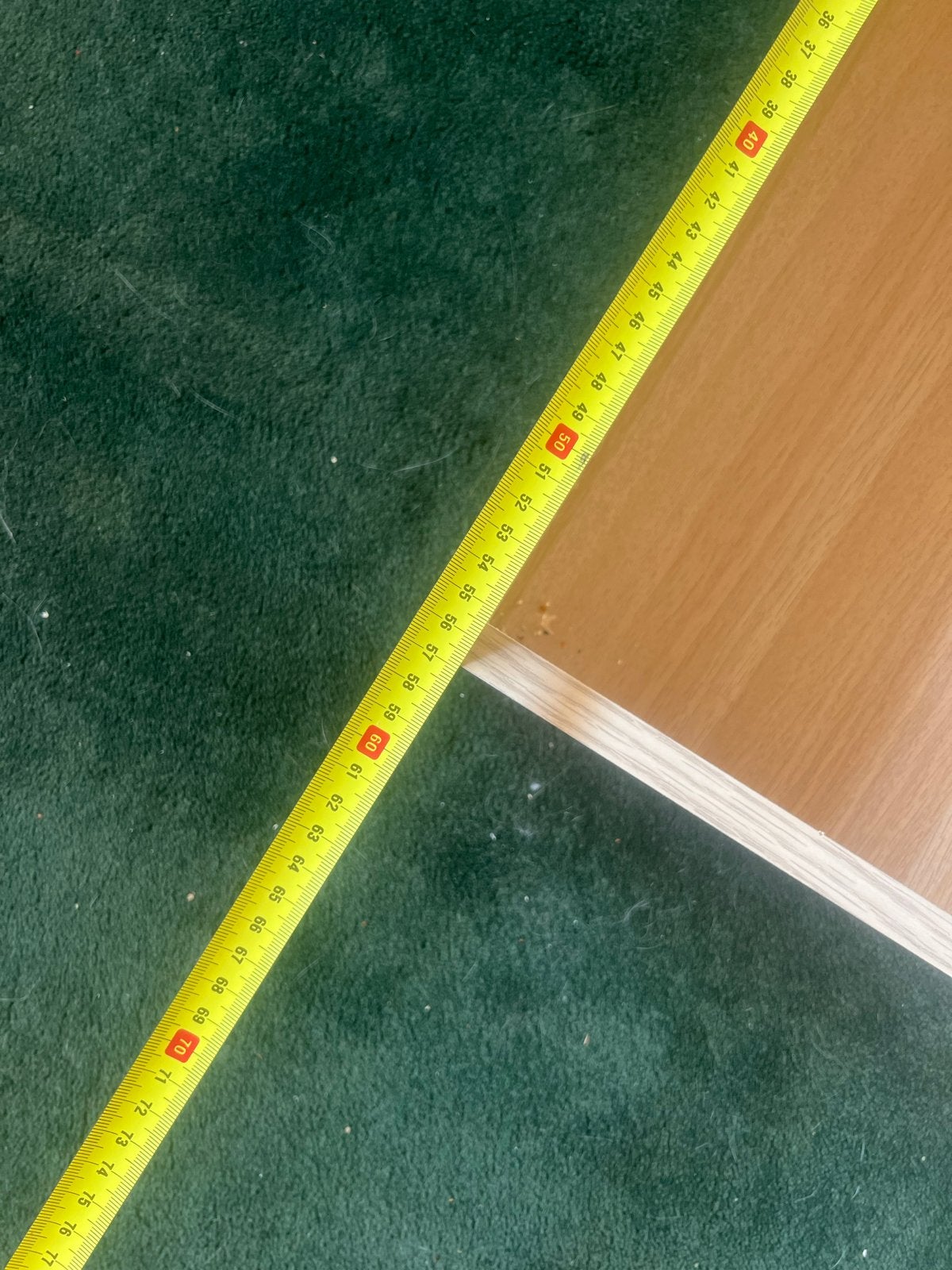 Houten lade voor bed of kast, lichtbruin, Ophalen, Gebruikt, 75 cm of meer, 50 tot 100 cm