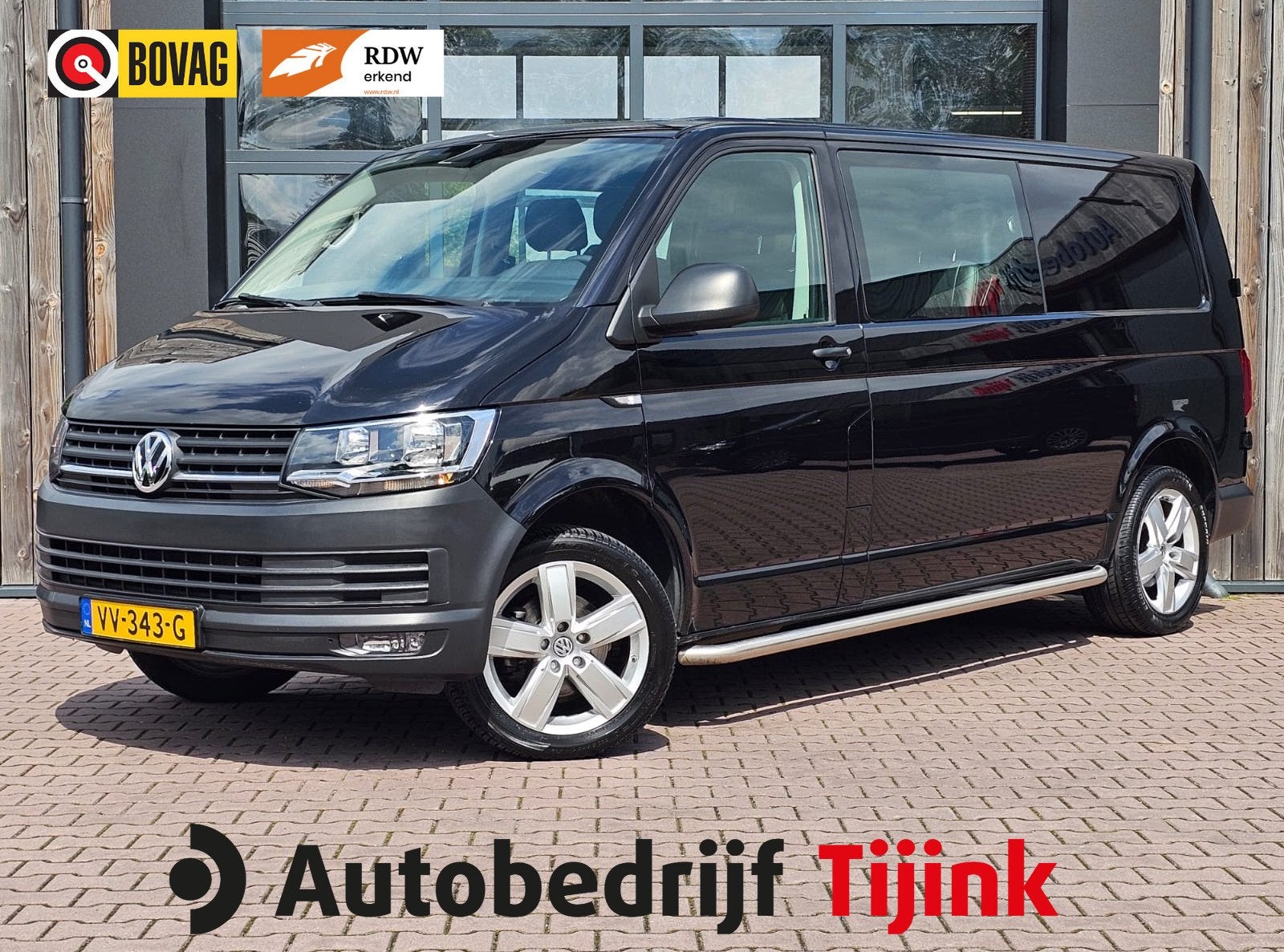 Volkswagen Transporter 2.0 TDI L2H1 DC Comfortline DSG | 6-p, Auto's, Gebruikt, Euro 6, 4 cilinders, Volkswagen
