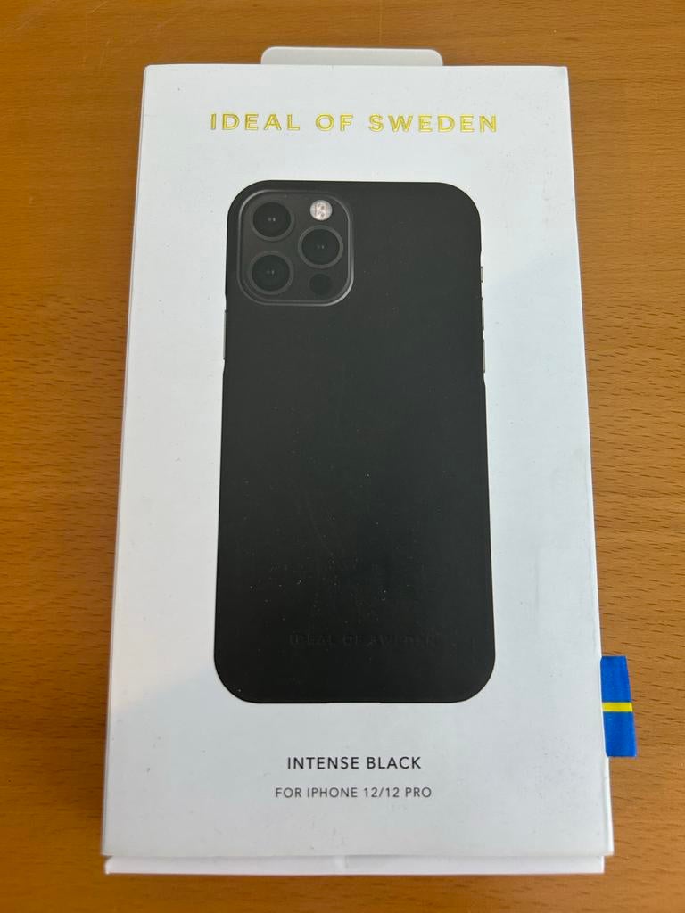 Ideal of Sweden iPhone 12/12 Pro Hoesje - Intense Black, Ophalen, Zwart, MagSafe, Nieuw
