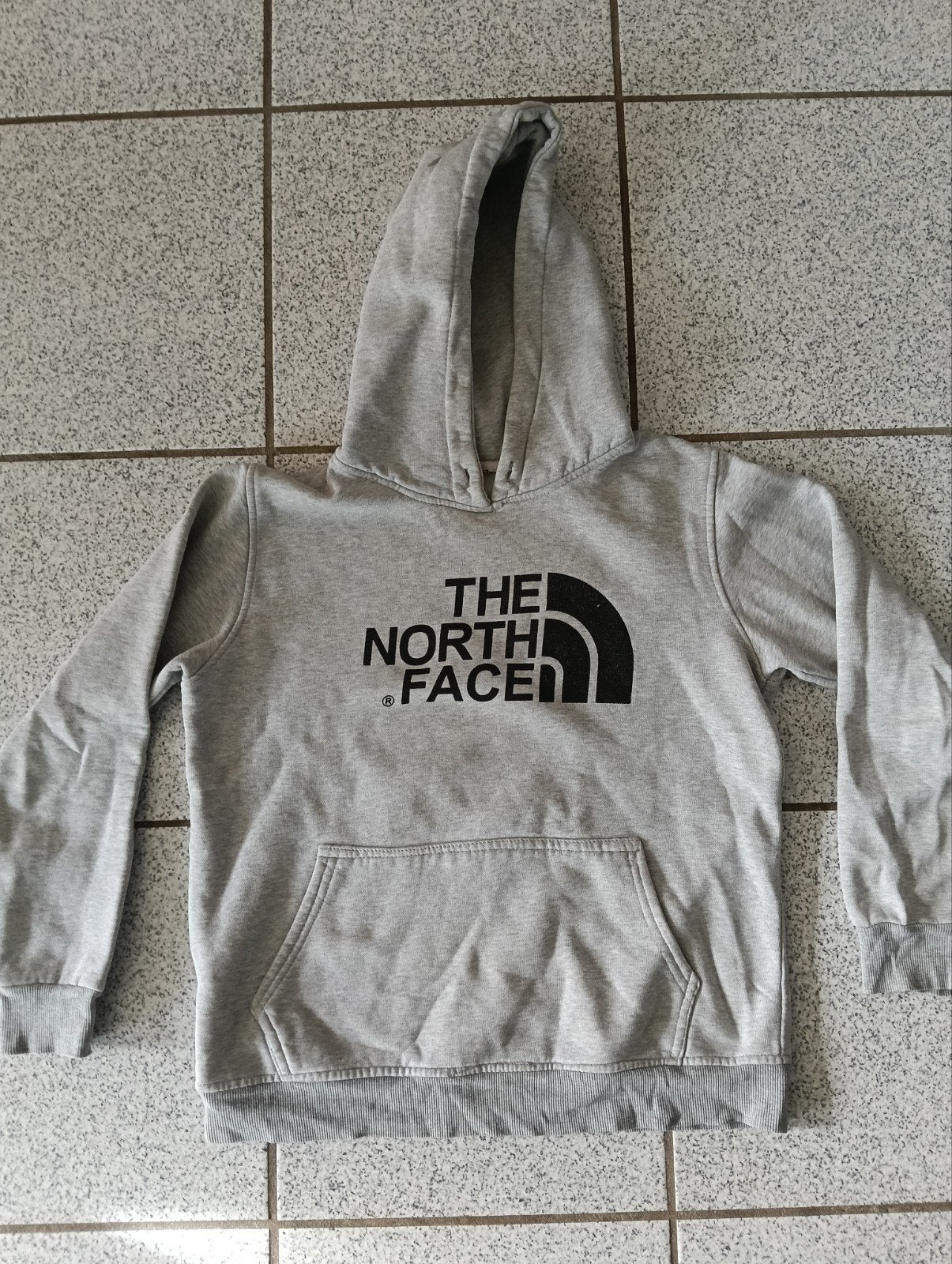 The North Face Hoodie - Grijs, Ophalen of Verzenden, Grijs, Gedragen, The North Face