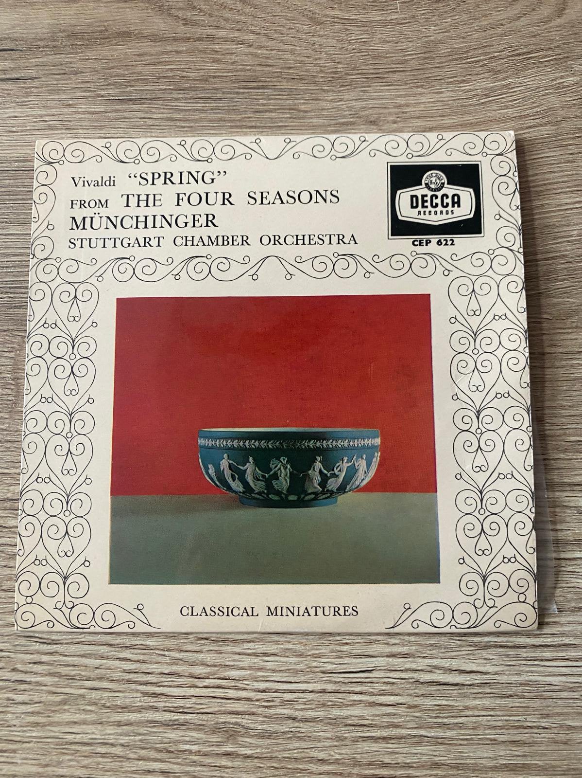 Vivaldi – Spring (De Vier Jaargetijden) | Karl Münch 7” EP, Cd's en Dvd's, Gebruikt, 7 inch, Ophalen of Verzenden, Vivaldi