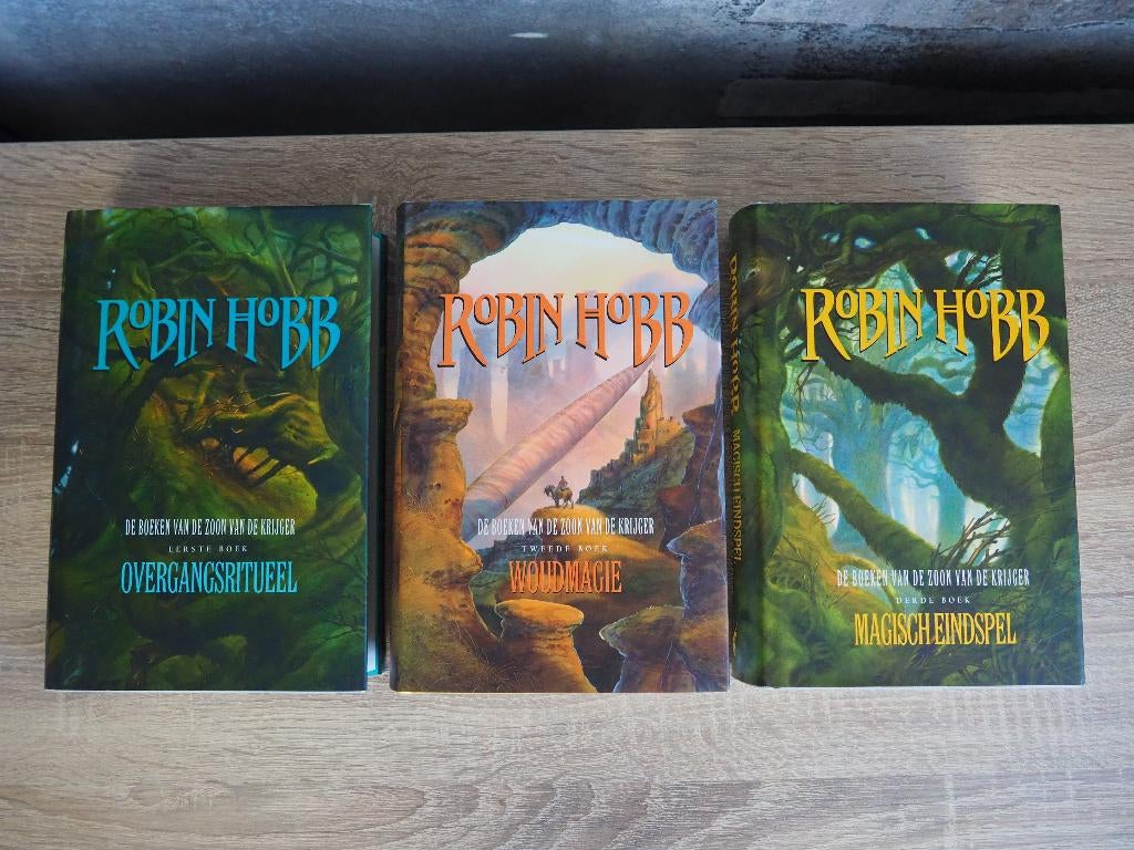 Boeken van de Zoon van de Krijger (3-delig), Robin Hobb, HC, Boeken, Fantasy, Gelezen, Ophalen of Verzenden