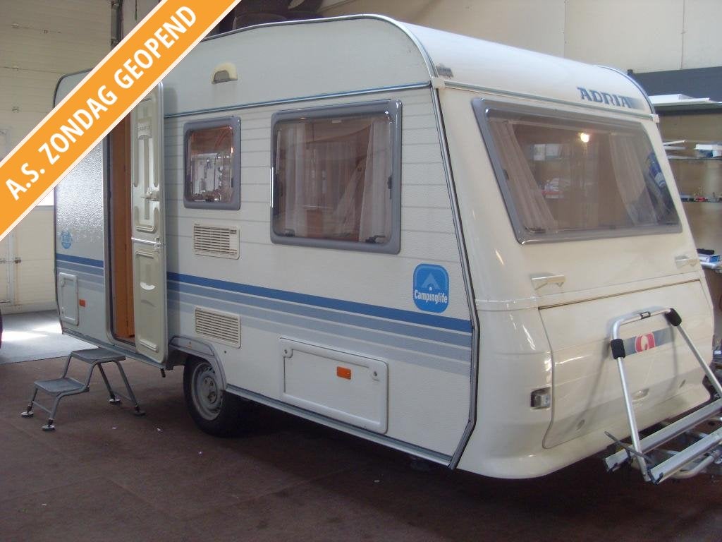 Adria Altea 390 PS, Caravans en Kamperen, Overige typen, Schokbreker, Bedrijf, Treinzit