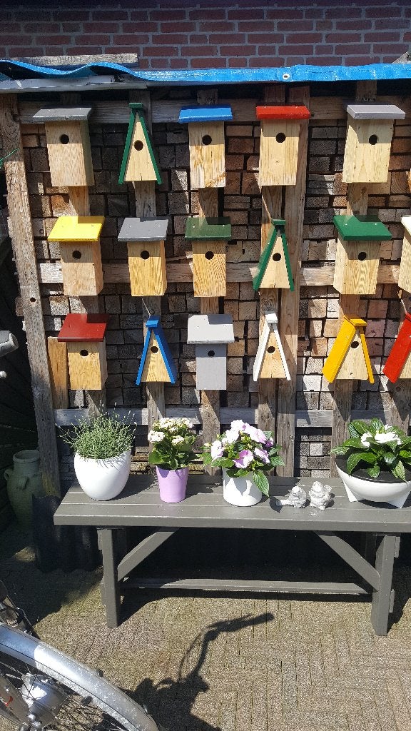 vogelhuisjes, Ophalen, Nieuw