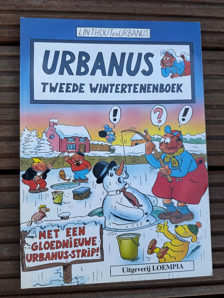 Urbanus tweede wintertenenboek, Gelezen, Linthout en Urbanus, Eén stripboek, Ophalen of Verzenden