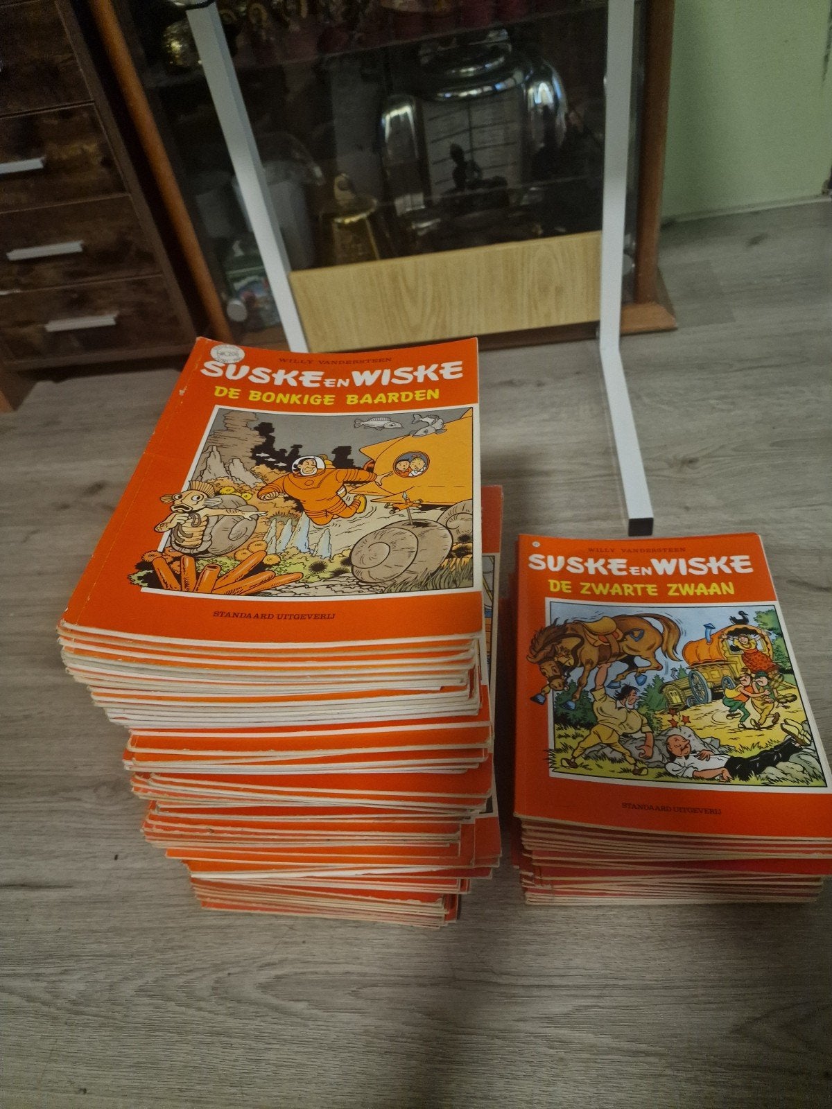 Suske en Wiske stripboeken, Meerdere stripboeken, Ophalen of Verzenden, Gelezen, Willy Vandersteen