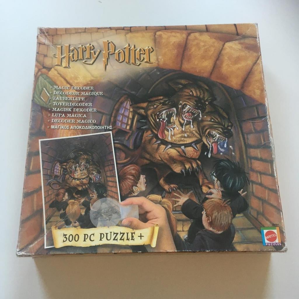 Harry Potter 300 Stukjes Puzzel met Toverdecoder, Ophalen of Verzenden, Meer dan 50 stukjes, Nieuw, 6 jaar of ouder