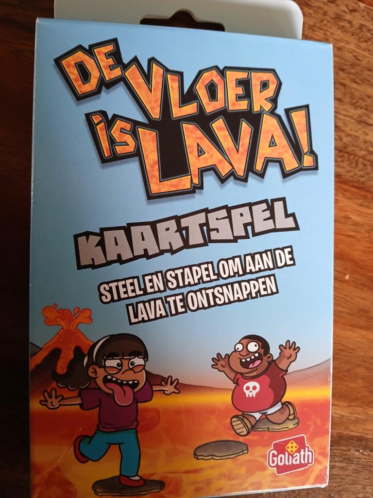 Kaartspel, nieuw De vloer is Lava, Een of twee spelers, Ophalen of Verzenden, Nieuw, Goliath