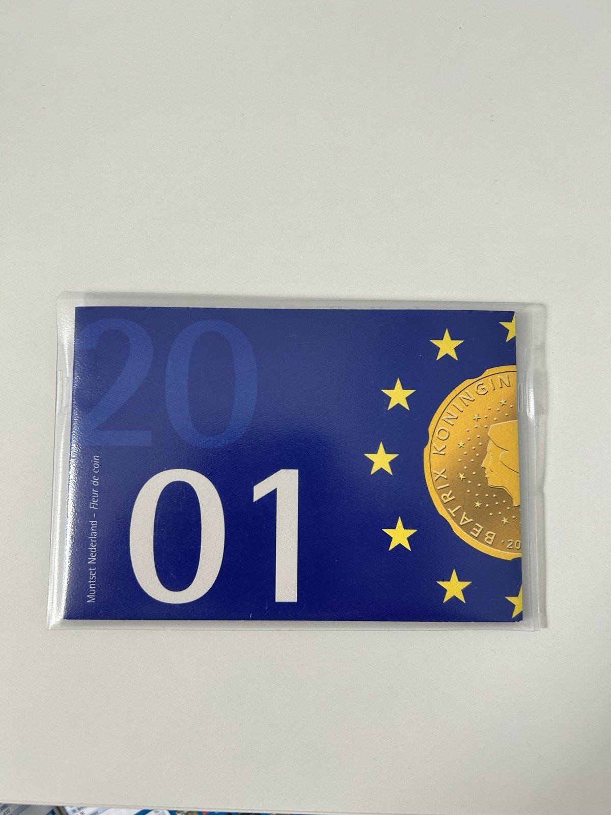 Jaarset 2001 Nederland - Fleur de Coin, Postzegels en Munten, Munten | Nederland, Ophalen of Verzenden, Koningin Beatrix, Euro's