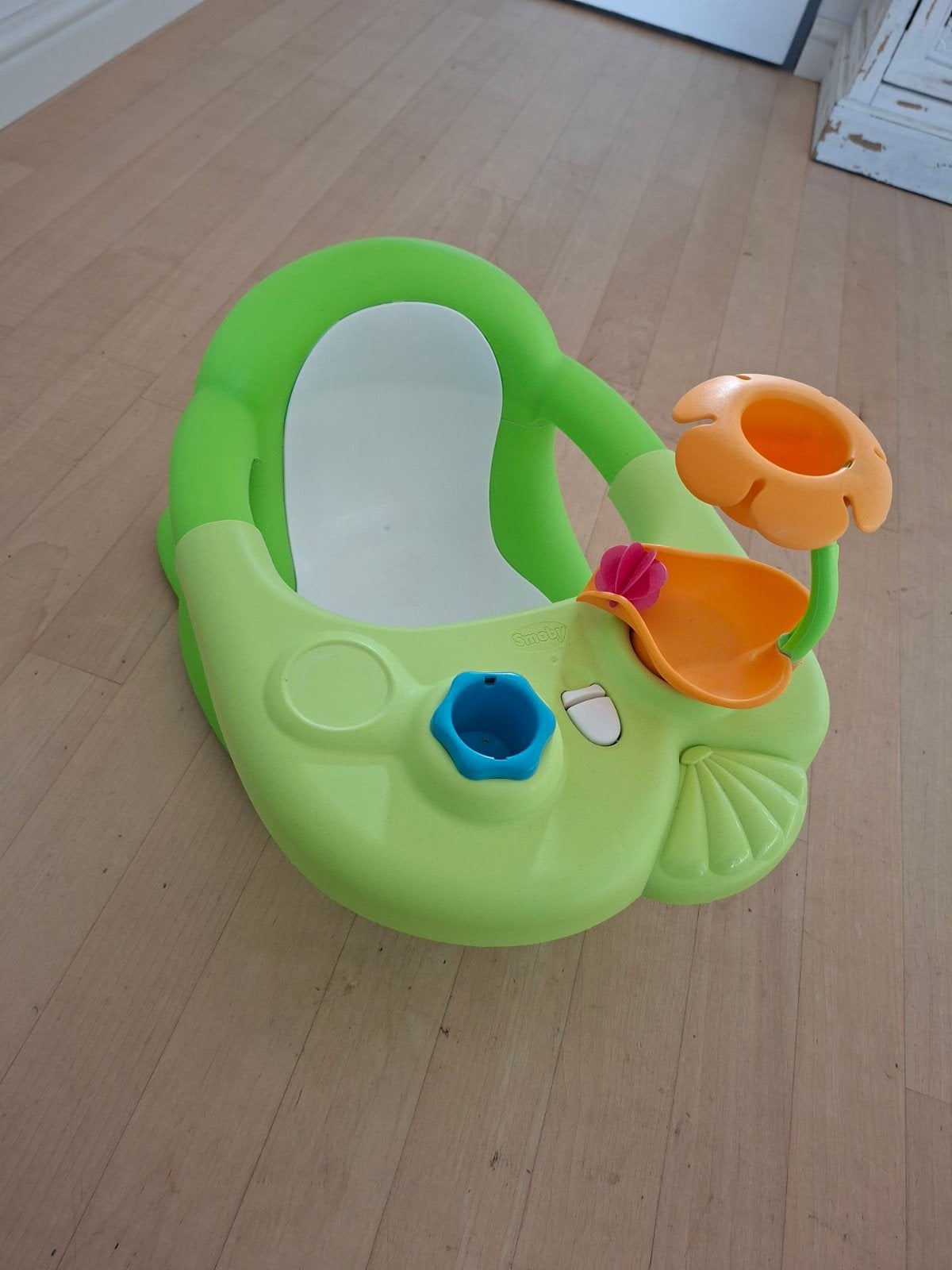 Smoby Badzitje met Speelbord, Kinderen en Baby's, Ophalen, Gebruikt, Badzitje of Badring, Overige merken